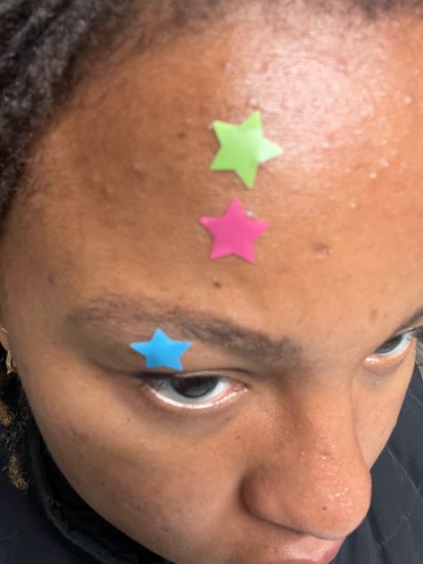 Star Patches On Face, Star Face Pimple Patches Aesthetic, Star Pimple Patches Aesthetic, Starface Pimple Patches Aesthetic, Pimple Patches Aesthetic, Star Face Pimple Patches, Body Studies, Mental Therapy, Star Face