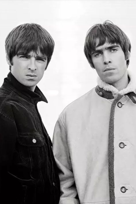 Inspiration for our ICON collection - Noel and Liam Gallagher Matt Barr, Oasis Album, Wonderwall Oasis, The Story So Far, Definitely Maybe, Liam And Noel, Oasis Band, Abbey Road Studio, Tv Documentary