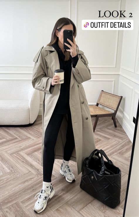 Sunday Night Outfit, Trench Coat Outfit Ideas, February Outfits, Trench Coat Outfit Fall, Fall Trench Coat, Cream Trench Coat, Fall Coat Outfit, Coat Outfit Ideas, Fall Trench