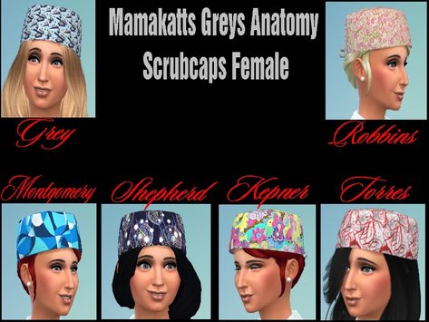 Sims 4 Greys Anatomy Cc, Sims 4 Greys Anatomy, Fisherman Outfit, Sims4 Clothes, Sims Community, Cc Sims, Chefs Hat, Love Hat, Sims 4 Cc Finds