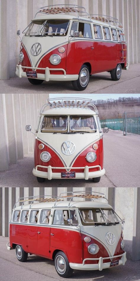 1974 Volkswagen Type 2 Bus Vintage Volkswagen Bus, Eight Passengers, Roof Ladder, Volkswagen Type 3, Volkswagen Type 2, Buses For Sale, Classic Volkswagen, Beige Interior, Vintage Vw Bus