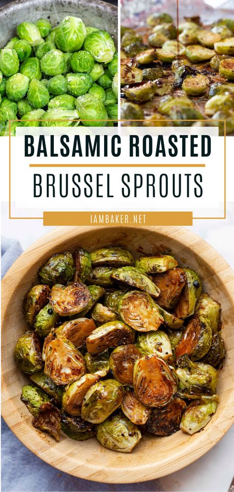 A fancy menu idea you can try this Easter! Balsamic Roasted Brussel Sprouts are easy and full of flavor. The balsamic goodness brings out the natural sweetness of this Easter side dish, leaving the most wonderful taste in your mouth. Serve with your favorite meals! Balsamic Roasted Brussel Sprouts, Easter Side Dish, Easter Side Dishes Recipes, Crispy Brussels Sprouts, Side Dishes For Ham, Easter Side Dishes, Easter Dishes, Easter Dinner Recipes, Keto Dinners