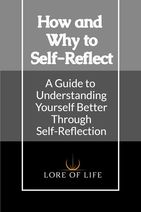 Self-reflection is a powerful tool for personal growth and understanding. Our article provides a comprehensive guide on how and why to self-reflect effectively. Dive into the methods and benefits of introspection, learn to understand yourself better, and use these insights to foster a more fulfilling and self-aware life. | Self-Reflection Guide | Personal Growth | Understanding Yourself | Introspection Benefits | Fulfilling Life | Self-Awareness Techniques | How To Understand Yourself Better, How To Understand Yourself, Self Understanding, Understand Yourself, How To Improve Relationship, Self Reflection, Coping Strategies, Navigating Life, Negative Emotions