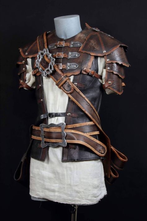 Armor Clothing, Larp Costume, Leather Armor, Knight Armor, Medieval Armor, Medieval Clothing, Fantasy Costumes, Fantasy Armor, Armors