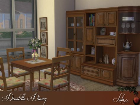 Dining Room Victorian, Sims 4 Update, Sims 4 Cc Furniture, Sims 4 Cc Packs, Sims 4 Game, Sims 4 Custom Content, The Sims Resource, Sims Resource, Custom Content