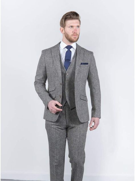 Men's Tweed Suits | Blazers and Waistcoats | Menswearr.com – menswearr.com Green Tweed Suit, Mens Tweed Suit, Brown Tweed Suit, Wedding Suit Styles, Grey Tweed Suit, Grey Suit Wedding, Tweed Wedding, Tweed Wedding Suits, Overcoat Men