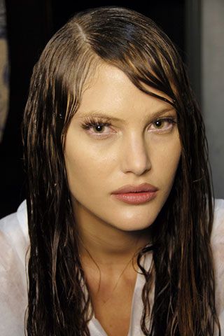 gaultier spring 2008 wet mermaid hair 2008 Couture, Angie Everhart, Catherine Mcneil, Paul Gaultier Spring, Make Me Up, Mermaid Hair, Wet Look, Runway Pictures, Paul Gaultier