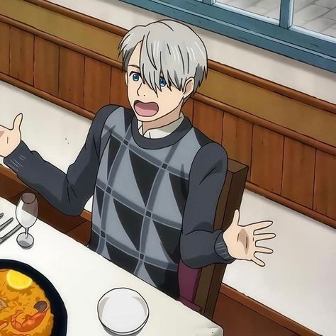 Yuri On Ice Matching Icons, Ice Icon, Victor Nikiforov, Yuri On Ice, Matching Icons, Profile Picture, Anime, Art