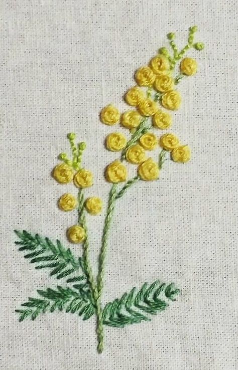 Embroidered flowers                                                       … Embroidered Wild Flowers, Simple Embroidered Flowers, Embroid Flower, Embroidered Flowers Tutorial, Hand Embroidery Patterns Flowers, Hand Embroidered Flowers, Hand Embroidery Tutorial, Hand Embroidery Flowers, Pola Sulam