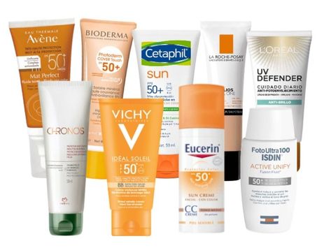 Los 9 mejores protectores solares con color para olvidarte de tu base | ActitudFem Natura Chronos, Protector Solar Facial, Lighten Skin, Protector Solar, Roche Posay, La Roche Posay, Glow Up?, White Color, Skin Care Routine