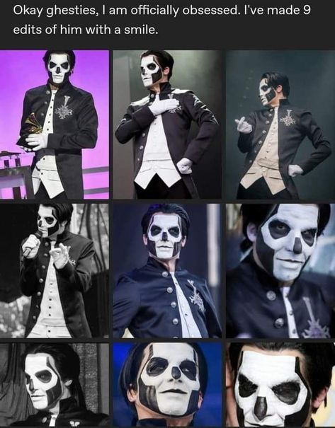 Papa Emeritus Iii, Metalhead Fashion, Ghost Memes, Ghost Album, Demon Baby, Ghost Videos, Papa Emeritus, Ghost Papa, Rat Man