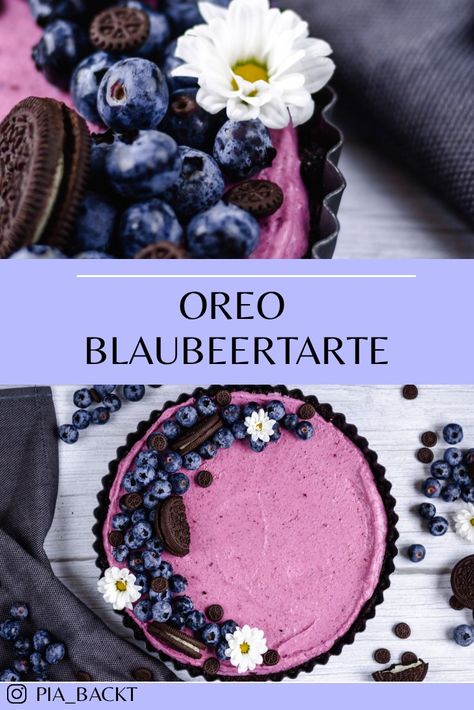 Leckerer Kekseteig mit super leichter Blaubeer Creme 😍 Pink Cake, 3rd Birthday, Cooking And Baking, Baking Recipes, Cheesecake, Dessert Recipes, Muffins, Food And Drink, Frozen