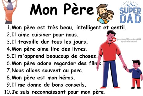 Learn France, French Preschool Activities, French Language Learning Kids, English To French, French Sentences, Useful French Phrases, French Basics, French Reading, French Flashcards