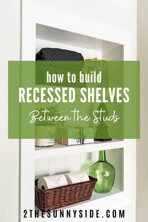 May 8, 2024Welcome to our comprehensive guide on how to enhance your bathroom’s functionality and aesthetic appeal with a DIY recessed shelf in a wall.If you’re looking for smart ways to optimize space and elevate your bathroom decor, you’re in the right place.Join us as we walk you through the process of creating a chic and practical storage solution that seamlessly blends into your bathroom design.From determining the ideal location to selecting the perfect dimensions, we’ll cover ev… Diy Recessed Shelves, Bathroom Wall Niche, Ikea Dorm, Between The Studs, Decorated Bathroom, Recessed Shelf, Recessed Shelves, Wall Niche, Bathroom Diy
