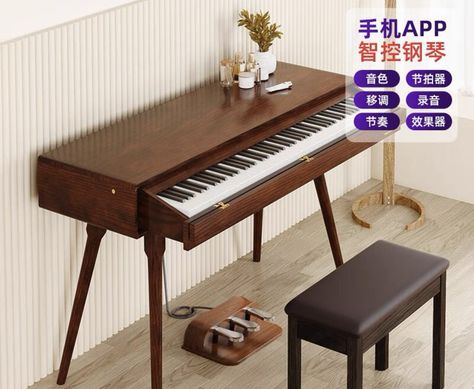 Piano Shell For Keyboard, Small Room Solutions, Music Office, Keyboard Table, Piano Table, Piano Stand, Piano Desk, Keyboard Desk, Piano Decor