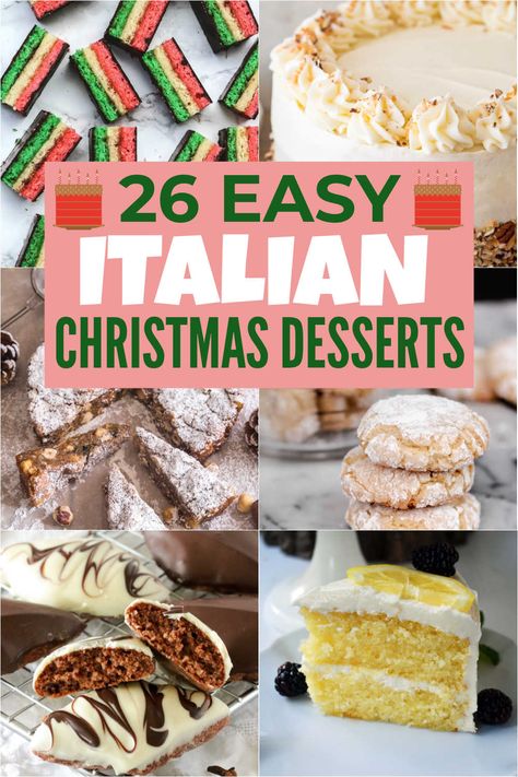 European Christmas Treats, Italy Christmas Food, Christmas Italian Desserts, International Christmas Desserts, Traditional Italian Christmas Cookies Recipes, European Christmas Desserts, Italian Desserts Christmas, Italian Holiday Desserts, Holiday Desserts Christmas Pies