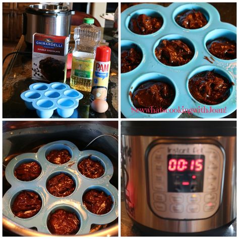 Sew what's cooking with Joan!: Instant Pot Brownies from a box Instant Pot Brownies, Brownies From A Box, Pot Brownies, Multi Cooker Recipes, Pot Brownie, Ninja Cooking System Recipes, Ip Recipes, Pressure Cooking Recipes, Pot Cakes