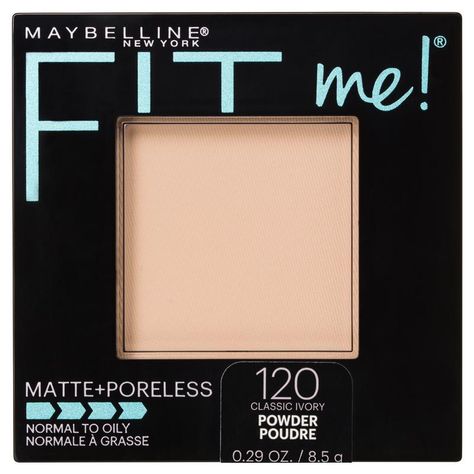 Fit Me Matte And Poreless Powder, Maybelline Pressed Powder, Powder Fit Me, Makeup Checklist, Fit Me Pressed Powder, Maybelline Powder, Maybelline Fit Me Powder, Powder Maybelline, Fit Me Powder