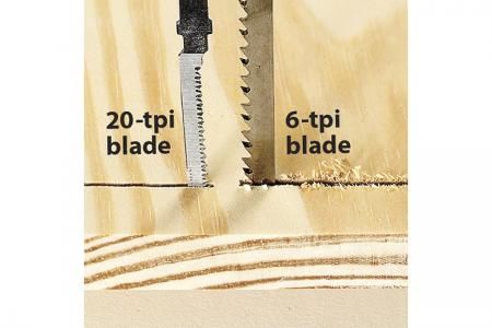 Fine teeth cut cleanly | WOOD Magazine Woodworking Jigsaw, Best Jigsaw, Woodworking Equipment, Better Job, Wood Magazine, Carpentry Tools, Carpentry Diy, Learn Woodworking, Woodworking Workshop