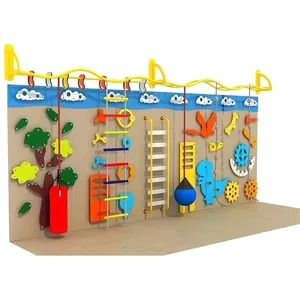 Playground Design Plan, Toddler Indoor Playground, Climbing Playground, Climbing Indoor, Indoor Playground Design, Indoor Climbing Wall, Multifunctional Room, Wall Climbing, Physical Training