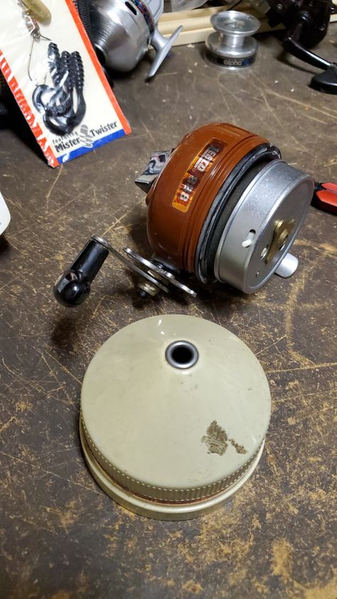 Cleaned up old vintage Zebco 888 metal foot reel. People...less is more with grease.  Just a dab will do or two. It was caked brown sludge. It was cranking a Model T. Fishing Bobber, Model T, Vintage Fishing, Fishing Equipment, Old Vintage, Less Is More, Grease, Clean Up, Dyson Vacuum