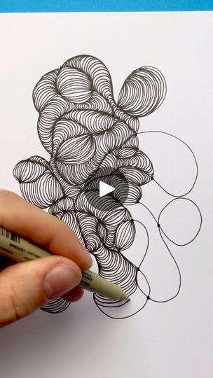 1.4M views · 31K reactions | Scribble doodle with unexpected results #doodle #scribble #artvideo #artvideos #zentangle #zenart | Joshua Javaherian Scribble Drawing Easy, Scribbling Drawing Easy, Scribble Art Doodles, Scribble Art Easy, Scribble Drawing, Scribble Art, Zen Art, Art Videos, Doodle Art