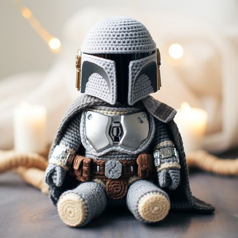 The Best Crochet Star Wars Characters In The Galaxy - Watching Fireflies Crochet Star Wars Amigurumi Free Pattern, Crochet Mandalorian, Crochet Starwars, Crochet Star Wars, Star Wars Amigurumi, Soccer Drawing, Star Wars Crochet, Star Wars Sequel Trilogy, Disney Crochet Patterns