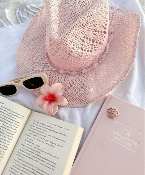 Coastal Pink Aesthetic, Pink Coastal Aesthetic, Fb Highlights, Pink Coastal Princess, Cute Pink Beach Hat, Pink Summer Aesthetic, Pastel Pink Beach Aesthetic, Coastal Coquette, Pink Coastal