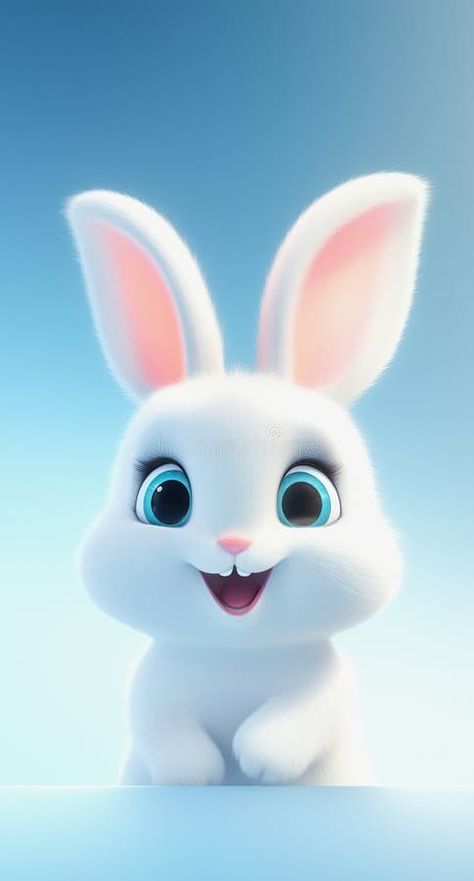 Illustration of a cute white rabbit character with big blue eyes royalty free stock images Rabbit Cartoon Images, White Rabbit Character, Cute White Rabbit, Empowerment Activities, Rabbit Character, Big Blue Eyes, Rabbit Cartoon, Cartoon Images, White Rabbit