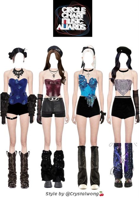 4 members group Outfit | ShopLook Kpop 4 Members Group Outfits, Kpop Outfits 4 Members, Fanmeeting Outfit, 4 Member Girl Group Outfits, Girl Group Outfits, Friends Clothing, Group Outfits, Kpop Concert Outfit, Color Outfits