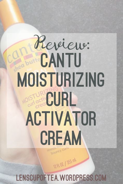 The Cantu Shea Butter Moisturizing Curl Activator Cream is an affordable styling product that is suitable for the curly girl method. Read what I thought about it here!  #curlygirlmethod Cantu Curling Cream, Coconut Smell, Cantu Curl Activator, Curly Hair Journey, Maintaining Curly Hair, Jheri Curl, The Curly Girl Method, Quick Curls, Curl Activator