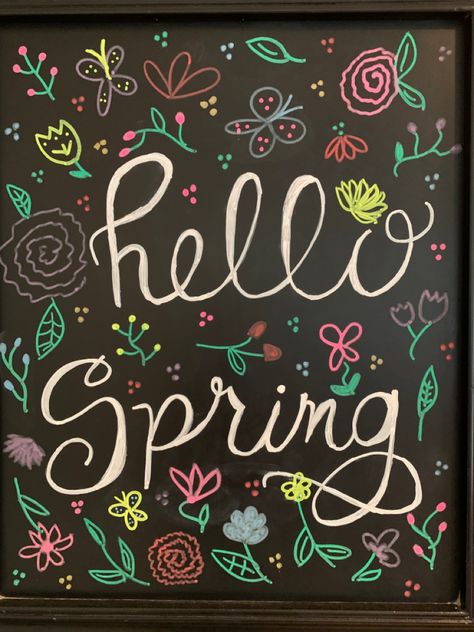 April Blackboard Ideas, April Chalkboard Ideas, Spring Chalkboard Art Ideas, May Chalkboard Ideas, Spring Whiteboard Ideas, April Chalk Calendar Ideas, May Chalkboard Art, Easter Chalkboard Ideas, March Chalkboard Ideas