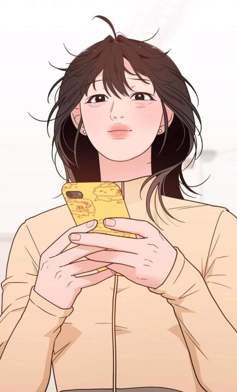 Manhwa Girl, Silly Girls, Korean Street, Rice Cakes, Lucky Star, Dream Art, Street Fashion, Art Girl, Art Style