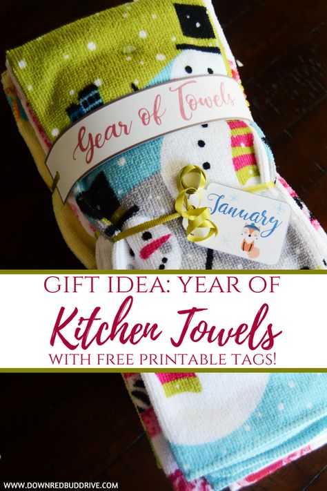 How To Display Kitchen Towels At A Craft Fair, Bath Towel Gift Ideas, Dish Towel Gift Basket, How To Wrap Kitchen Towels As A Gift, Kitchen Towel Gift Ideas, Towel Gift Basket, Dish Towels Diy, Best Kitchen Ideas, Kitchen Organizing Ideas