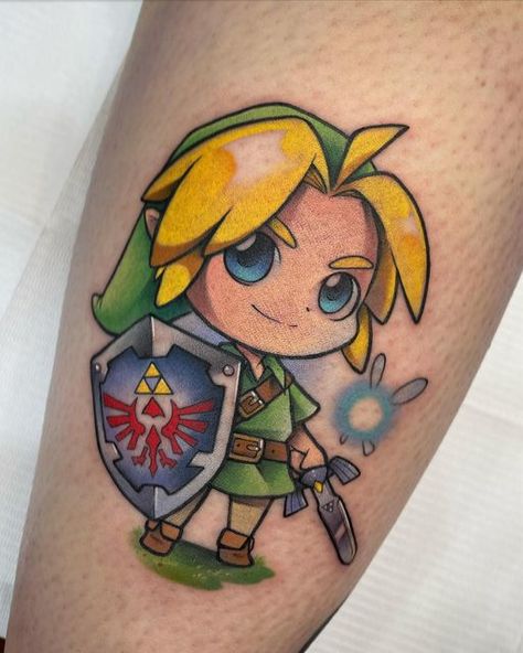 Nintendo Tattoo, Dahlia Tattoo, Zelda Tattoo, Omerta Tattoo, Skeleton Hand Tattoo, Back Of Shoulder Tattoo, Gaming Tattoo, New School Tattoo, Traditional Tattoo Flash