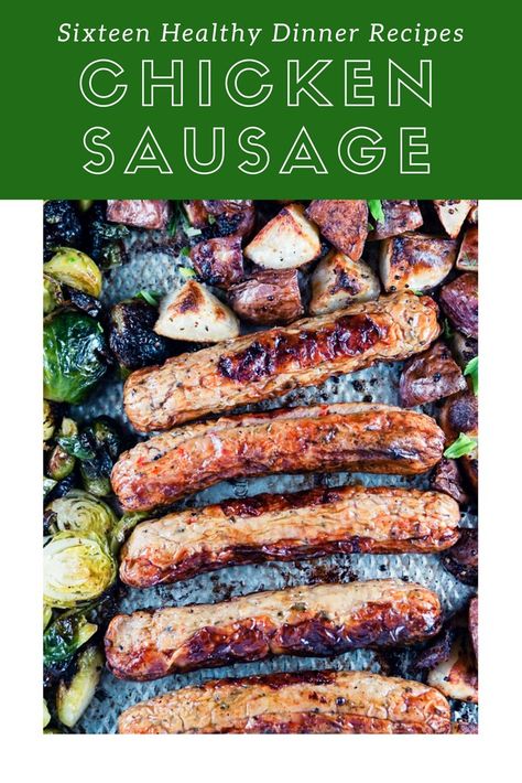 Sixteen Healthy Dinners to Make with Chicken Sausage - Slender Kitchen. Works for Dinners To Make With Chicken, Sausage Dinners, Chicken Sausage Recipes, Sausage Dinner, Slender Kitchen, Weight Watchers Chicken, Dinners To Make, Healthy Dinner Recipes Chicken, Minced Meat