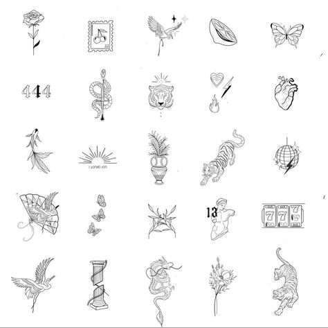 Doodle Tattoos, Small Nature Tattoo, Greece Tattoo, Patch Tattoo, 12 Tattoos, Small Girly Tattoos, Single Line Tattoo, Greek Mythology Tattoos, Doodle Tattoo