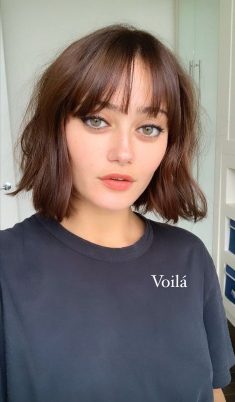 Protruding Eyes, Color Block Hair, Ella Purnell, Dope Hairstyles, Haircuts With Bangs, Hair Envy, Dream Hair, Hair Today, Instagram Foto