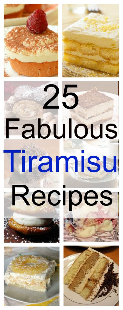 25 Fantastic Tiramisu Recipes for New Year's | Crafts a la mode Tarimisu Recipe, Tiramisu Dessert Recipes, Unique Tiramisu, Tiramisu Dip, Hazelnut Hot Chocolate, Tiramisu Coffee, Tiramisu Recipes, Espresso Dessert, Best Tiramisu