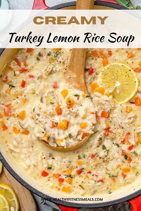 Ground Turkey Rice Soup Recipes, Lemon Turkey Soup, Turkey Lemon Orzo Soup, Turkey Lemon Rice Soup, Ground Turkey Soups And Stews, Ground Turkey Rice Soup, Ground Turkey Potato Soup, Turkey Rice Soup Recipes, Ground Turkey And Rice Soup