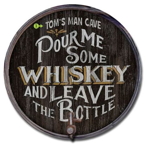 Related image Armoire Bar, Man Garage, Barrel Projects, Whiskey Girl, Irish Gaelic, Man Cave Signs, Scotch Whiskey, Cave Decor, Whiskey Barrel