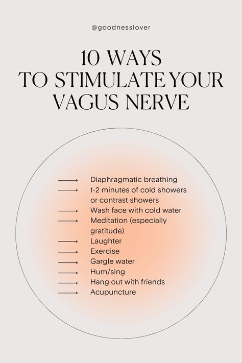 How To Stimulate Your Mind, Ventral Vagus Nerve, Stimulate Your Vagus Nerve, How To Stimulate The Vegas Nerve, Resetting Vagus Nerve, Yoga Vagus Nerve, Ways To Stimulate Vagus Nerve, Vagus Nerve Meditation, How To Relax Nervous System