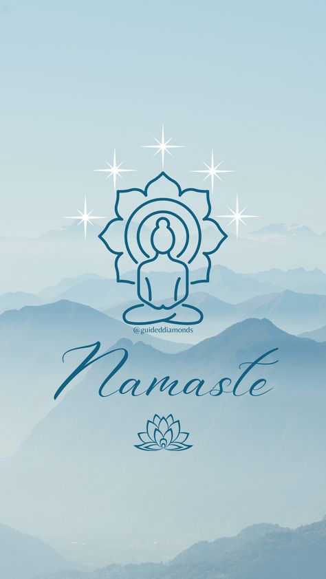 Beautiful wallpaper for your phone or tablet to center you and bring back your peace. #namaste #wallpaper #iPhone #iPad Meditation Wallpaper Peace, Meditation Wallpaper Iphone, Yoga Wallpaper Iphone, Namaste Wallpaper, Wallpaper Iphone Ipad, Meditation Center, Look Up Quotes, Shiva Wallpaper, Floral Wallpaper Phone