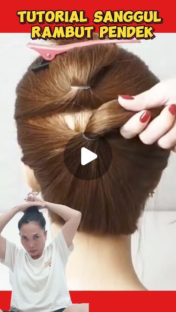 Sanggul Fantasi, Model Sanggul Modern, Oval Layer 3 Tingkat, Fesyen Rambut Pendek, Hair Care Rambut Mengembang, Sanggul Cepol, 70 Hairstyles, Skin Tone Hair Color, High Ponytail Hairstyles