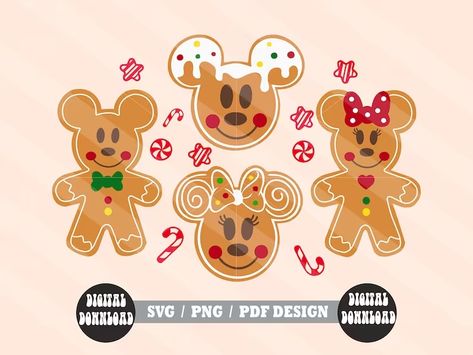 Christmas Gingerbread Svg Mickey Gingerbread SVG Christmas - Etsy Canada Disney Gingerbread Svg, Mickey Gingerbread, Disney Gingerbread, Gingerbread Svg, Disney Xmas, Mickey Mouse Crafts, Fair Theme, Christmas Door Decorating Contest, Disney Christmas Shirts