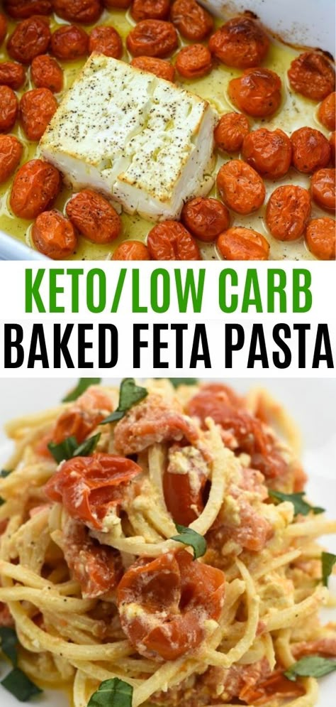 Palmini Noodles, Low Carb Pasta Recipes, Keto Italian, Keto Pasta, Baked Feta Pasta, Pasta Alternative, Baked Feta, Boiled Egg Diet Plan, Best Fat Burning Foods