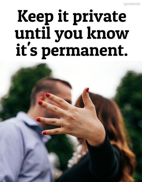 Keep it private until you know it's permanent. #privatelife #relationshipquotes #lovequotes #beingoffline Keep It Private, Facebook Cover Photos Quotes, Cover Photo Quotes, Private Life, Facebook Cover Photos, Facebook Cover, Image Quotes, Cover Photos, Relationship Quotes