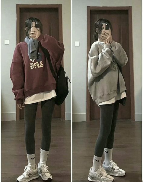 Streetwear Fashion Women Leggings, Korean Fashion Leggings, Athleisure Outfits Aesthetic, Korean Athleisure, Korean Gym Outfit, Korean Sporty Outfits, Sporty Outfits Aesthetic, Sports Leggings Outfit, Leggings Outfit Winter