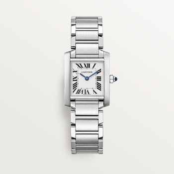 Cartier Watches Women, Cartier Tank Francaise, Tank Watch, Cartier Tank, Cartier Watch, Square Watch, Beautiful Watches, Watch Collection, Watches Jewelry