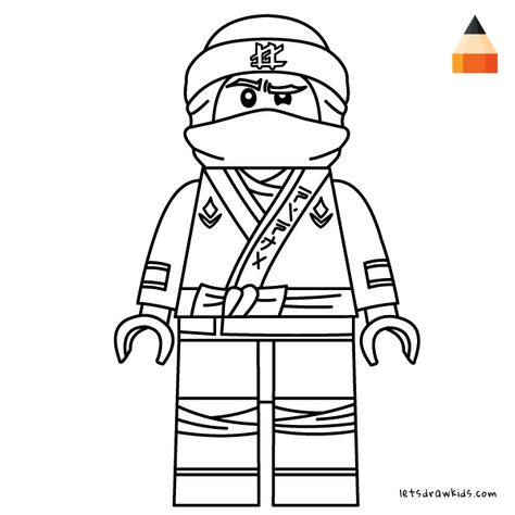 How To Draw LEGO Lloyd Ninjago Painting, Lego Ninjago Drawings, Lego Ninjago Coloring Pages, Ninjago Drawings, Ninjago Coloring Pages, Lego Coloring, Lego Coloring Pages, Lego Ninjago Lloyd, Lloyd Ninjago